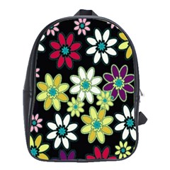 Flowerpower School Bag (large)