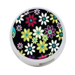 Flowerpower 4-port Usb Hub (two Sides)