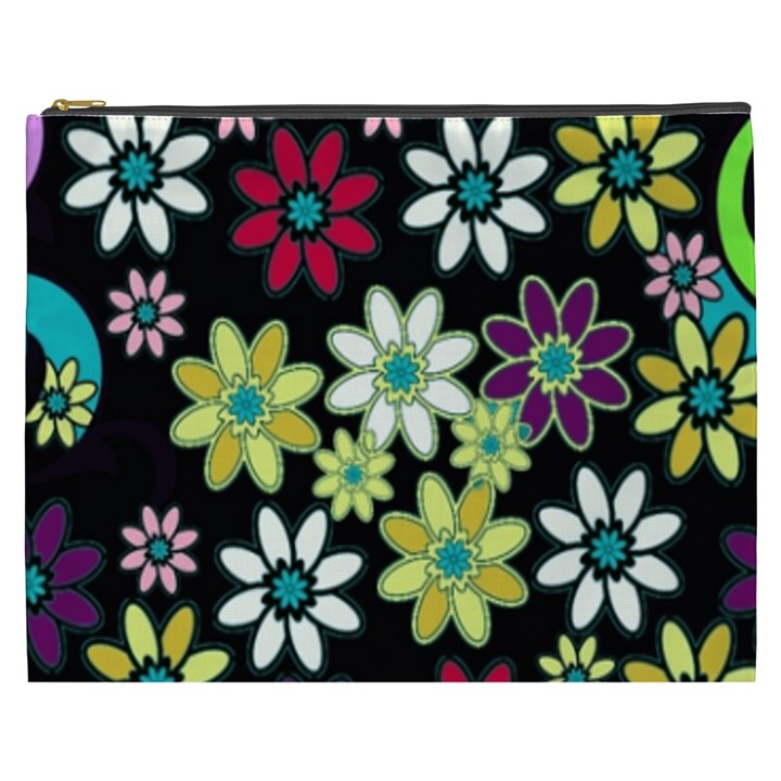 Flowerpower Cosmetic Bag (XXXL)