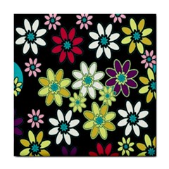 Flowerpower Tile Coaster