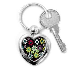 Flowerpower Key Chain (heart)