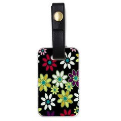 Flowerpower Luggage Tag (one Side)