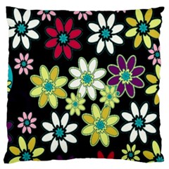 Flowerpower Large Cushion Case (one Side)