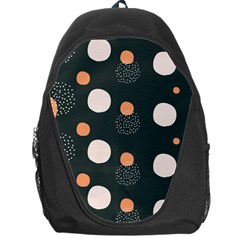 Black Peach White  Backpack Bag by Sobalvarro