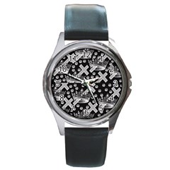 Royalcrown Round Metal Watch