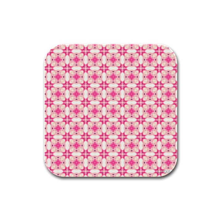 Pinkshabby Rubber Square Coaster (4 pack) 