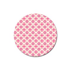 Pinkshabby Magnet 3  (round) by PollyParadise