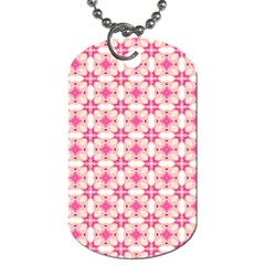 Pinkshabby Dog Tag (two Sides) by PollyParadise