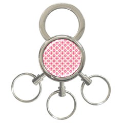 Pinkshabby 3-ring Key Chain by PollyParadise