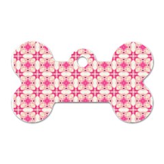 Pinkshabby Dog Tag Bone (one Side) by PollyParadise