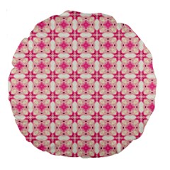 Pinkshabby Large 18  Premium Round Cushions by PollyParadise