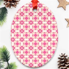 Pinkshabby Ornament (oval) by PollyParadise