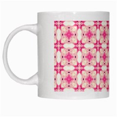 Pinkshabby White Mugs by PollyParadise