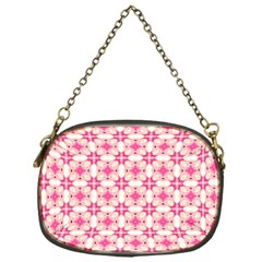 Pink-shabby-chic Chain Purse (one Side) by PollyParadise