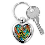 Icecreams Key Chain (Heart) Front