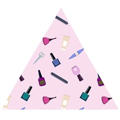 Accessories For Manicure Wooden Puzzle Triangle