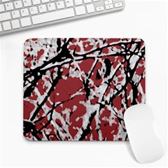 Vibrant Abstract Textured Artwork Print Large Mousepads by dflcprintsclothing