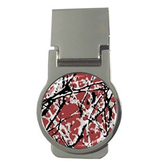 Vibrant Abstract Textured Artwork Print Money Clips (round)  by dflcprintsclothing