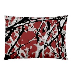 Vibrant Abstract Textured Artwork Print Pillow Case by dflcprintsclothing