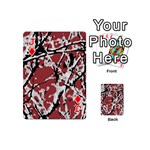 Vibrant Abstract Textured Artwork Print Playing Cards 54 Designs (Mini) Front - DiamondJ