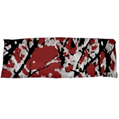 Vibrant Abstract Textured Artwork Print Body Pillow Case (dakimakura) by dflcprintsclothing