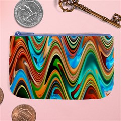 Icecreams2 Large Coin Purse by PollyParadise