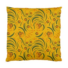 Folk floral pattern. Abstract flowers surface design. Seamless pattern Standard Cushion Case (Two Sides)