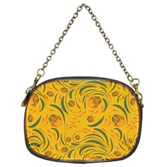 Folk floral pattern. Abstract flowers surface design. Seamless pattern Chain Purse (Two Sides)