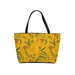 Folk floral pattern. Abstract flowers surface design. Seamless pattern Classic Shoulder Handbag