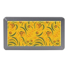 Folk Floral Pattern  Abstract Flowers Surface Design  Seamless Pattern Memory Card Reader (mini) by Eskimos