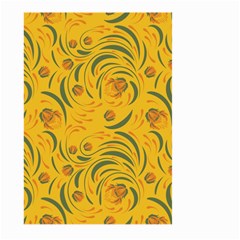 Folk floral pattern. Abstract flowers surface design. Seamless pattern Large Garden Flag (Two Sides)