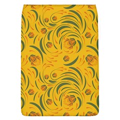 Folk floral pattern. Abstract flowers surface design. Seamless pattern Removable Flap Cover (L)