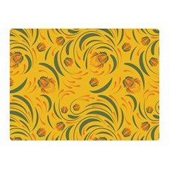 Folk floral pattern. Abstract flowers surface design. Seamless pattern Double Sided Flano Blanket (Mini) 