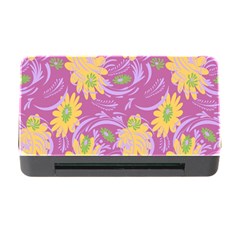 Folk Floral Pattern  Abstract Flowers Surface Design  Seamless Pattern Memory Card Reader With Cf by Eskimos