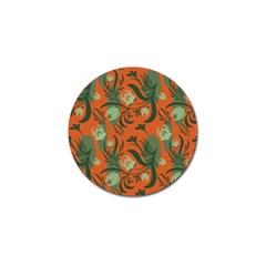 Folk Floral Pattern  Abstract Flowers Surface Design  Seamless Pattern Golf Ball Marker (4 Pack) by Eskimos