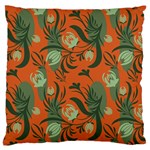 Folk floral pattern. Abstract flowers surface design. Seamless pattern Standard Flano Cushion Case (One Side) Front