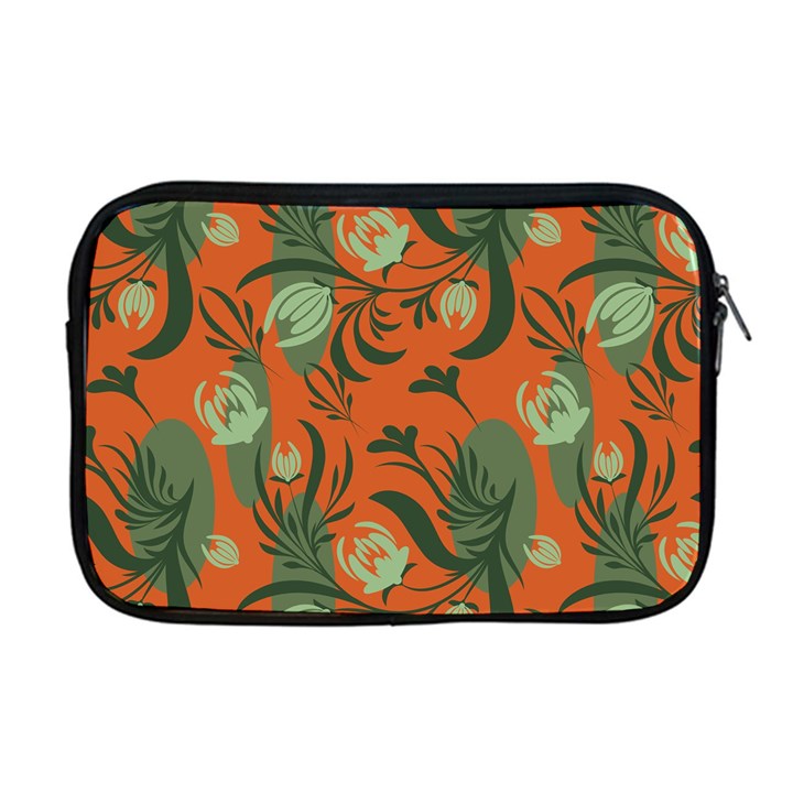 Folk floral pattern. Abstract flowers surface design. Seamless pattern Apple MacBook Pro 17  Zipper Case