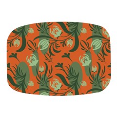 Folk Floral Pattern  Abstract Flowers Surface Design  Seamless Pattern Mini Square Pill Box by Eskimos