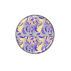 Folk Floral Pattern  Abstract Flowers Surface Design  Seamless Pattern Hat Clip Ball Marker by Eskimos