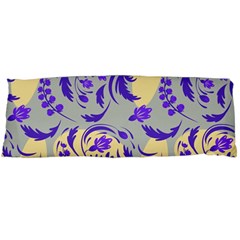 Folk Floral Pattern  Abstract Flowers Surface Design  Seamless Pattern Body Pillow Case (dakimakura) by Eskimos