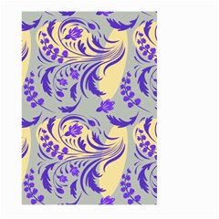 Folk Floral Pattern  Abstract Flowers Surface Design  Seamless Pattern Large Garden Flag (two Sides) by Eskimos