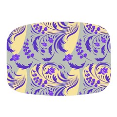 Folk Floral Pattern  Abstract Flowers Surface Design  Seamless Pattern Mini Square Pill Box by Eskimos