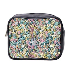 Multicolored Watercolor Stones Mini Toiletries Bag (two Sides) by SychEva