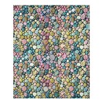 Multicolored Watercolor Stones Shower Curtain 60  x 72  (Medium)  60 x72  Curtain