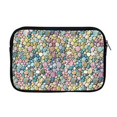 Multicolored Watercolor Stones Apple Macbook Pro 17  Zipper Case by SychEva