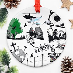 Skaterunderground Ornament (round) by PollyParadise