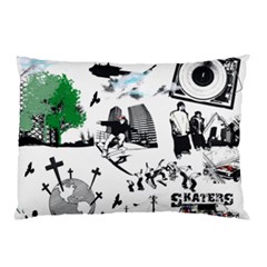 Skaterunderground Pillow Case (two Sides) by PollyParadise