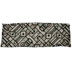 Tribal Geometric Grunge Print Body Pillow Case (dakimakura) by dflcprintsclothing