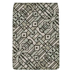 Tribal Geometric Grunge Print Removable Flap Cover (l) by dflcprintsclothing