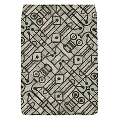 Tribal Geometric Grunge Print Removable Flap Cover (s) by dflcprintsclothing